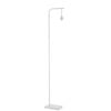 Telbix Fl Modern Standing Floor Lamp Light Metal White