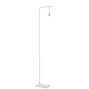Telbix Fl Modern Standing Floor Lamp Light Metal White