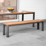 Mimosa Rhone Aluminium Bench
