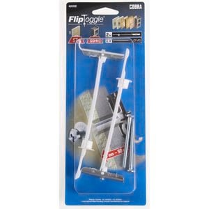 Cobra 5mm Flip Toggle Anchors - 2 Pack