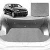6D Diamond Car Boot Mat for Audi Q7 SQ7 4M2015-Current-(3rd Row seats up/7 seater)-Cargo Mat-Grey-Outback GT