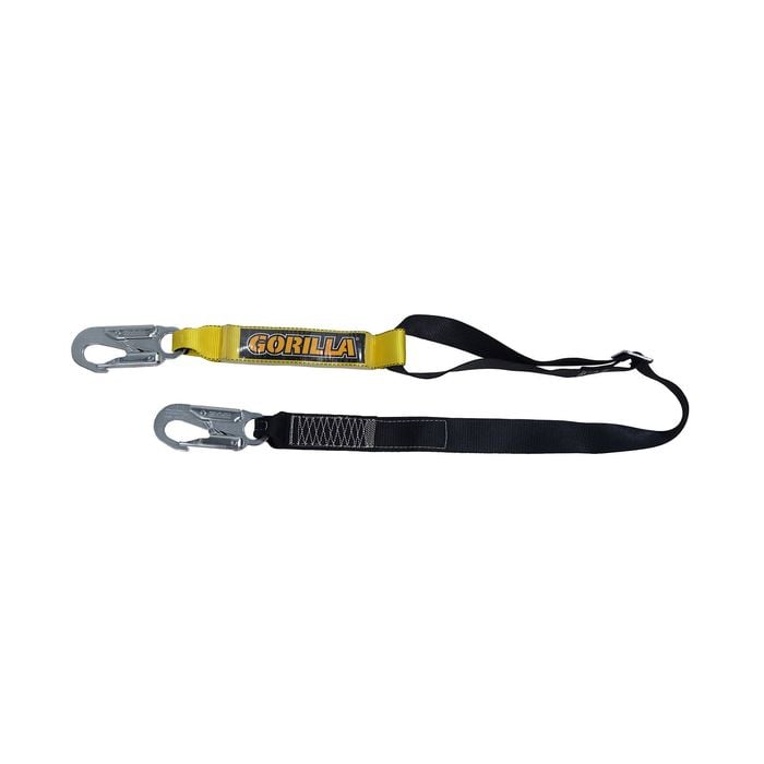 Gorilla Adjustable Energy Absorbing Fall Arrest Lanyard