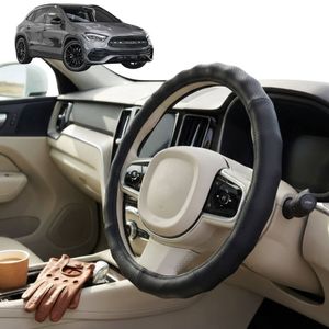 Australian Goose Steering Wheel Cover for Mercedes-Benz GLA SUV 2020 - Current (H247) Circle Black