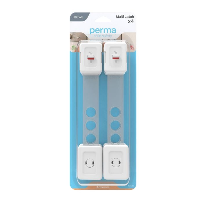 Perma Child Safety Ultimate Multi Latch - 4 Pack