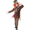 Disney Alice in Wonderland Mad Hatter Kids Halloween Costume – Jacket Top, Pants &amp; Hat with Wig, Multi Colour, Extra-Large