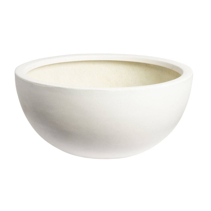 Tuscan Path 45cm White Harper Bowl