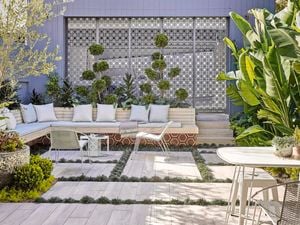 DIY Advice Image - Five ways to hide not so pretty garden features. G Drive blob storage upload.