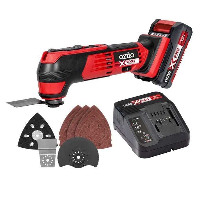 Ozito PXC 18V Compact Multi Function Tool Kit PCMFK-200