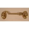 Miles Nelson Cabin Hook Brass 90mm