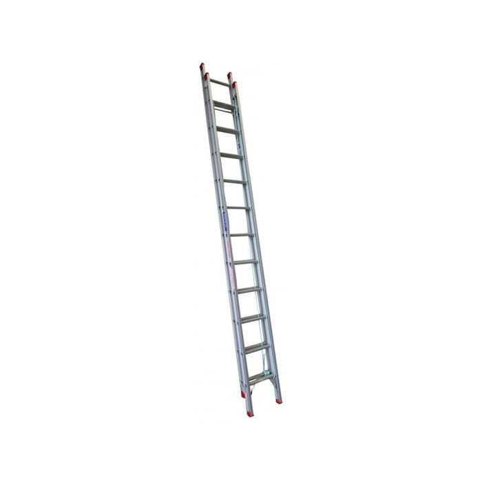 Indalex 3.8m-6.6m 135kg industrial Aluminium Tradesman Extension Ladder