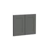 Kaboodle 600mm Grey Fig Alpine Farmhouse Sink Doors - 2 Pack