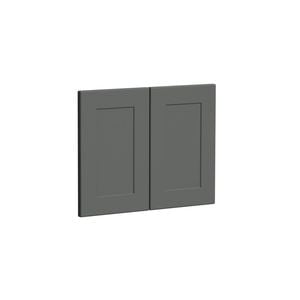 Kaboodle 600mm Grey Fig Alpine Farmhouse Sink Doors - 2 Pack