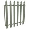 ProtectorAl 975 W x 1000mm H Pale Eucalypt Aluminium Bishop Garden Gate