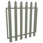 ProtectorAl 975 W x 1000mm H Pale Eucalypt Aluminium Bishop Garden Gate