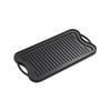 SOGA 50.8cm Cast Iron Ridged Griddle Hot Plate Grill Pan