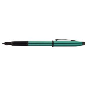Cross Century Ii Fountain Pen Signing Fine Nib Translucent Green Lacquer/black