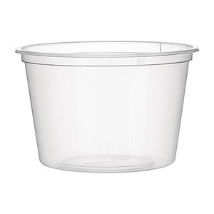 Fiesta Deli Portion Pots Microwavable Plastic Clear 100ml Pack of 100