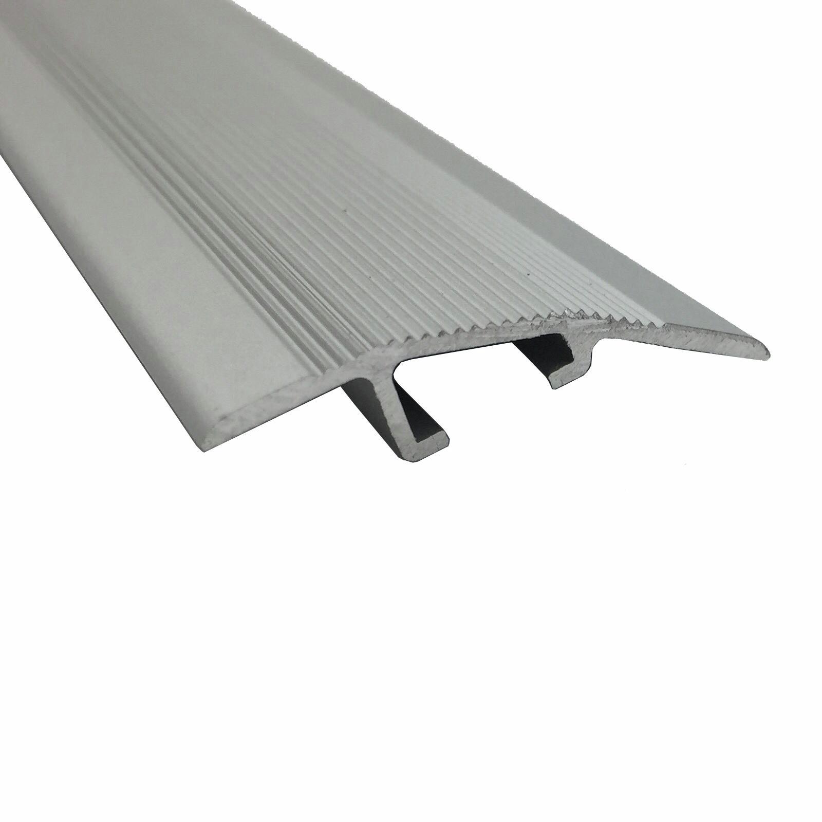 Roberts 12mm x 1.65m Silver Transition Ramp Floating Floor Trim