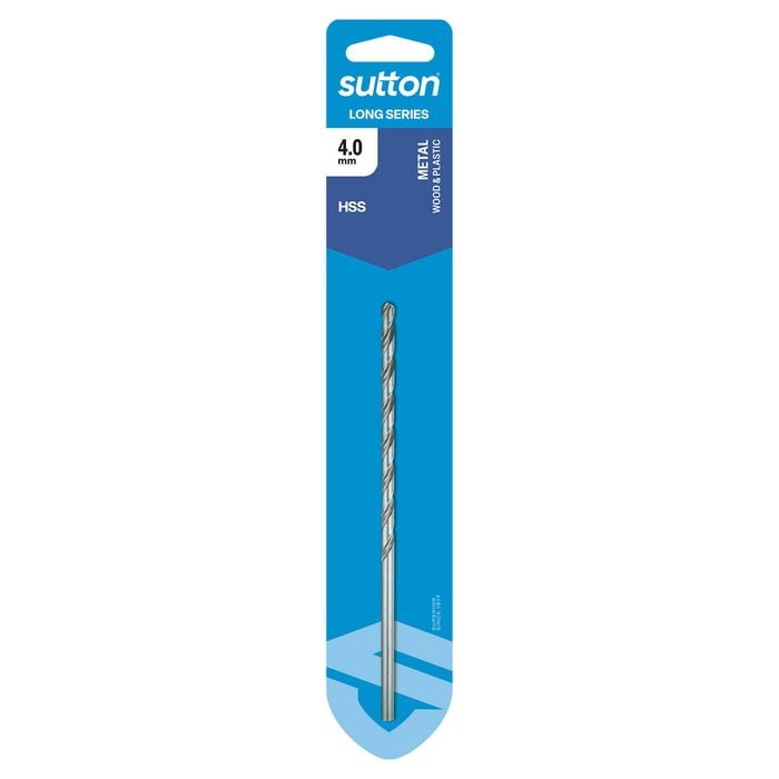 Sutton Tools 4.0mm Long Series Jobber Drill Bit