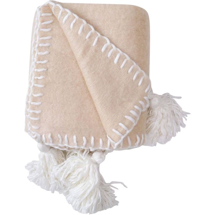 LVD Throw Blanket Stitch Decorative Cozy Blanket Home/Lounge Decor 130x170cm