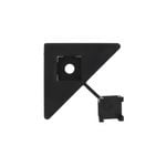 Jack Matrix Charcoal Plastic Lattice Accessory Diamond Clip - 12 Pack