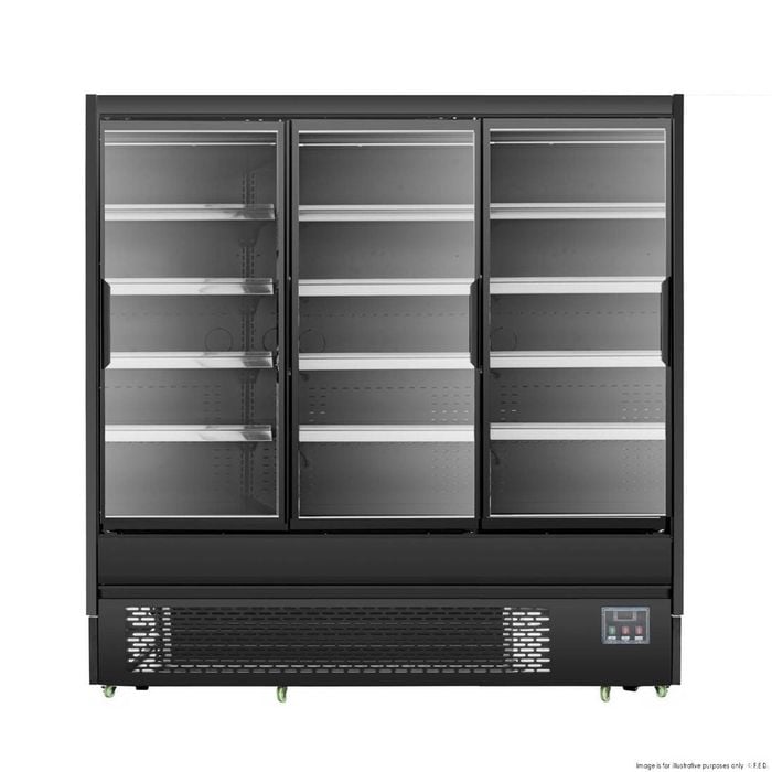 Bonvue 4 Shelves Open Chiller With Tempered Glass Doors Od-2080p
