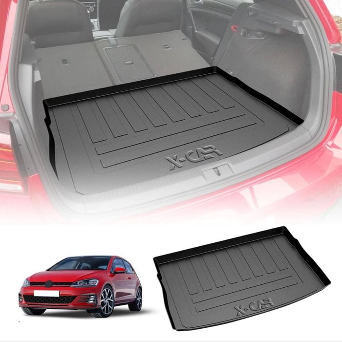 Boot Liner for Volkswagen VW Golf MK7 MK7.5 MK8 2013-Onwards Cargo Trunk Cover Mat Luggage Tray