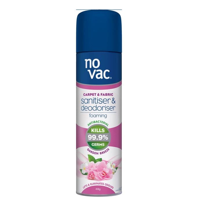 No Vac 418g Foaming Garden Breeze Sanitiser & Deodoriser