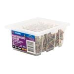 Zenith 6G - 18 x 30mm Needle Point Gold Passivated Plasterboard Screw - 500 Pack