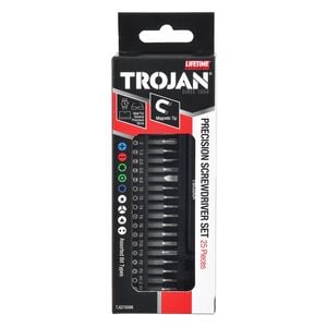 Trojan 25pce Precision Screwdriver Set