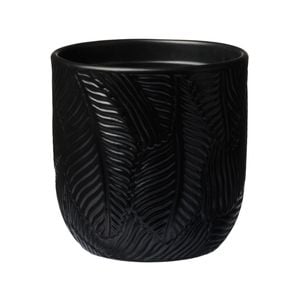 Northcote Pottery 14 x 14cm Black Isla Pot - 140mm