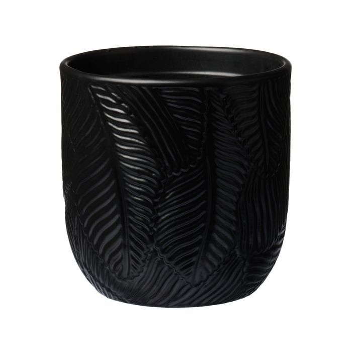 Northcote Pottery 14 x 14cm Black Isla Pot - 140mm