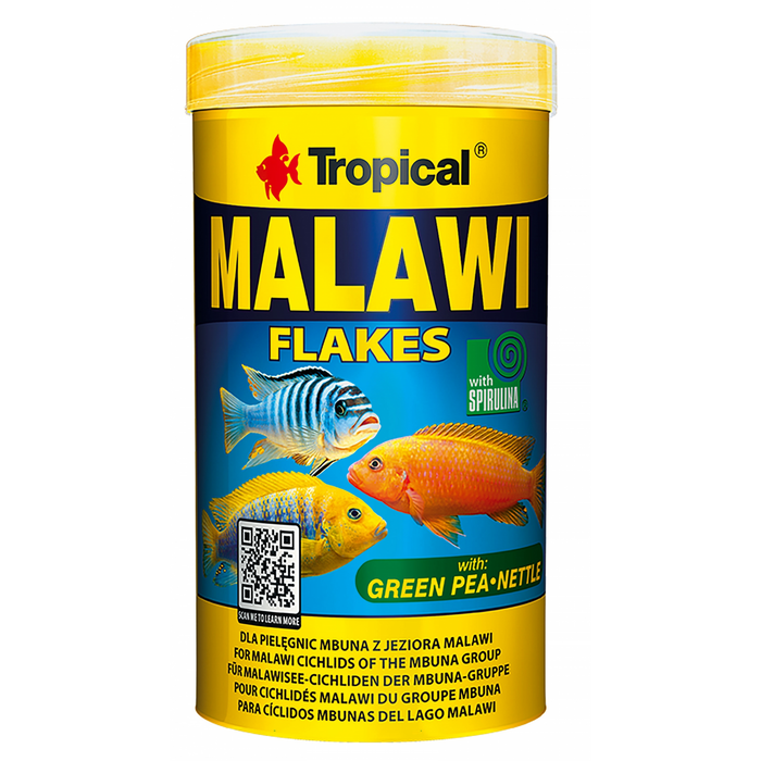 Tropical Fish Food Malawi Flakes 250ml