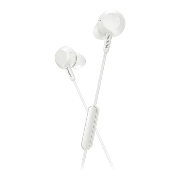Philips Bass Ineargelmic Headset - White [tae4105wt/00]