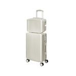 Slimbridge 14"+ 20" Luggage Suitcase Set Lightweight White