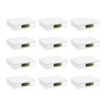 12PK Lemon & Lime Fridge Food Storer Container 2L 24x18x5.6cm