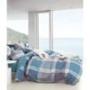 Ardor Queen Size Costa Cotton Quilt Cover Bedding Set Mauve