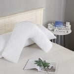 Fabric Fantastic 1000TC Premium Ultra Soft V SHAPE Pillowcase - White