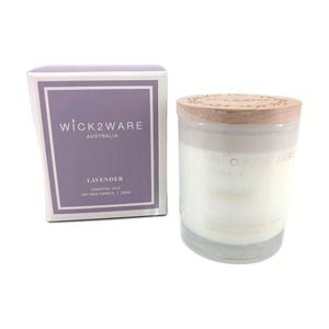 More Than Party Soy Scented Candle Jar Home Fragrance Lavender 260g