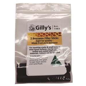 Gilly's Black Beeswax Filler Sticks - 2 Pack