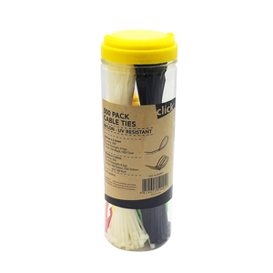 Click Nylon Cable Ties - 500 Pack