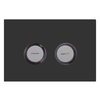 Johnson Suisse 245 x 165mm Black Pneumatic Flush Button