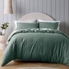 Bianca Riviera Green Quilt Cover Set Single