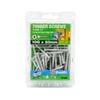 Zenith 10G x 50mm Galvanised Type 17 Countersunk Head Timber Screws - 50 Pack