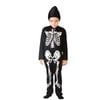 More Than Party Skeleton Jumpsuit Kids Halloween Costume w/Headpiece 10-12y