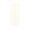 Kaboodle 900mm Antique White Modern Pantry Door - 2 Pack