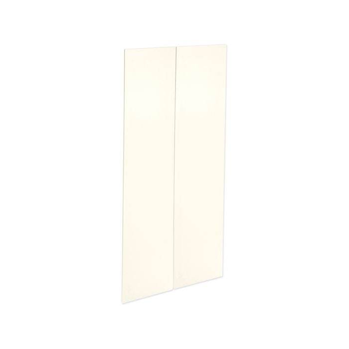 Kaboodle 900mm Antique White Modern Pantry Door - 2 Pack