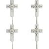4PK LVD Hook Cross Classic Decorative Home Decor Organisation