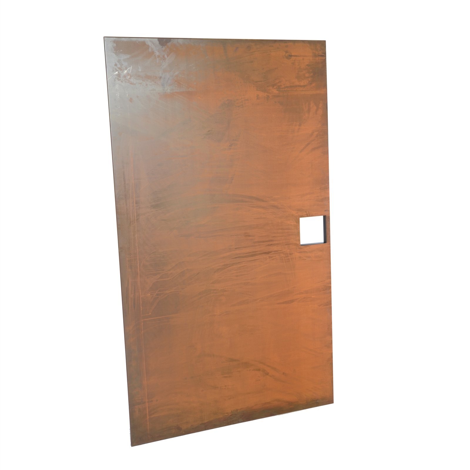 ProtectorAl 975 x 1750mm Rust Blank Deco Steel Gate Panel product image