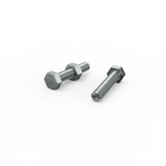 ZENITH M8 x 40mm Zinc Plated Hex Head Bolts and Nuts